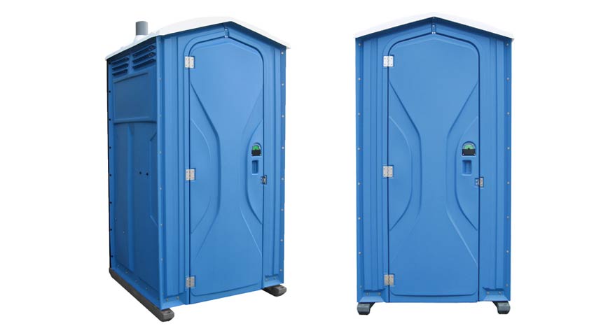 Long-term porta potty units on site in Branson, Missouri